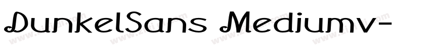 DunkelSans Mediumv字体转换